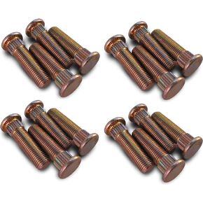 Muzzys (SET OF SIXTEEN) 7517871 Wheel Studs FITS: Polaris Front RZR Ranger Sportsman ACE XP XP4 Crew Trail 570 800 900 2002-2023 3/8" x 24 Thread x 1.75" Long