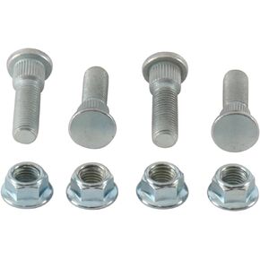 All Balls Racing Wheel Stud and Nut Kit 85-1001 Compatible With/Replacement For Yamaha YFB250 Timberwolf 1992-1994, YFM 250 Raptor 2008-2013, YFM125 Raptor 2011-2013, YFM350 Raptor 2007-13