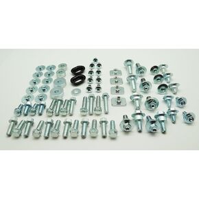 90Pc CRF Specbolt Plastics and Bodywork Bolt Fasteners Kit FITS All Honda CRF150R CRF250R CRF450R Dirtbikes Motorcycle 150 250 450 Fenders Seat Shrouds Side Panels Fork Guards Chain Slider