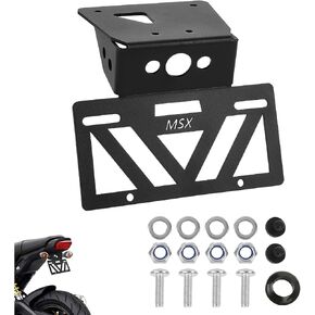 2023 2024 Grom Fender Eliminator 2022 Grom Tail Tidy Grom License Plate Bracket Mount 2024 Grom License Plate Holder Fit With OEM & Aftermarket Turn Signals MSX125 Grom Fender Delete