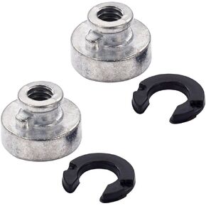 Amazicha 2 PCS Fender Seat Nut Kit for Harley Electra Glide Street Glide Sportster 1997-2024