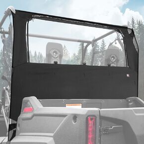 KEMIMOTO UTV Rear/Mid Panel with Open Window Compatible with Pioneer 700 and Pioneer 700 4P 2014-2024 0SR95-HL3-211A