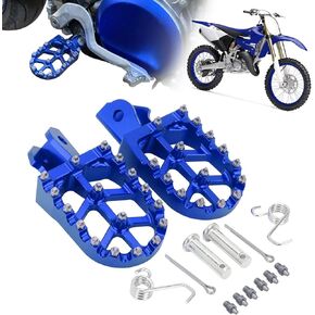 Foot Pegs Motorcycle Universal CNC Footpeg Footrest For CRF XR KLX 50 70 110 CT200U M2R SDG DHZ KAYO Pit Bike - Black