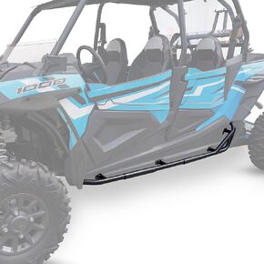 SAUTVS Nerf Bars Rock Sliders for RZR XP 4 1000 14-23, Combined Side Bumper Protection Frame Side Steps Nerf Bars for Polaris RZR XP 4 1000/4 900 / XP 4 Turbo 2014-2023 Accessories -4 Doors