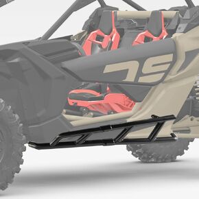 SAUTVS Nerf Bars Rock Sliders for Can Am X3 Turbo R RR 17-24, Combined Side Bumper Protector Guard Side Steps Nerf Bars Tree Kickers for Can-Am Maverick X3 Turbo R RR 2017-2024 Accessories -2 Seaters