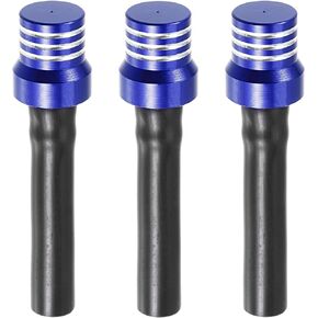ACROPIX 3Pcs Universal Orange Motorcycle Fuel Tank Cap with Air Vent Breather Valve Tubes