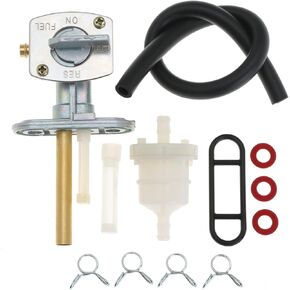 Fuel Tank Switch Vavle Petcock for Yamaha TTR90 TTR125 TTR225 TTR230 TTR250 YFB250 YFM200 YFM225 YFM250 YFM350 YFM400 YFM600 Bear Tracker 250 Bruin 250 350 Big Bear 250 350 400 for Kawasaki KLF300