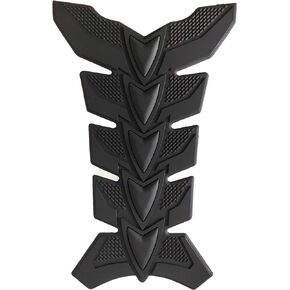 OnlyYou.X New Gas Tank Protector for Motocycle Fishbone Decal for Motocycle's Gas Tank Rubber Fishbone Sticker for Gas Tank Black and Blue