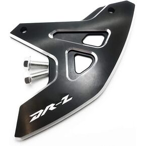 for SUZUKI DRZ DR-Z 400SM 2000-2021 CNC Rear Brake Disc Guard Protector Cover DRZ400SM (Black)