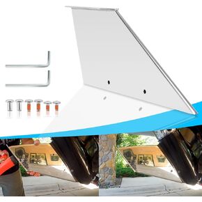 27151 Stainless Steel Skeg Guard Fix Damaged Skeg Fit for Yamaha 150-175HP 2/4 Stroke / 200HP 2 Stroke HPDI /200 VMAX / 200HP 4 Stroke 2.8L I-4 / 300HP 4 Stroke