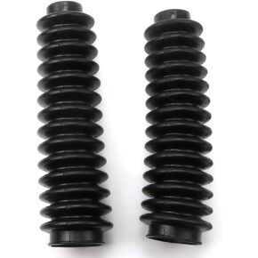 Front Shock Fork Boots For Honda ATC 250SX 250 SX 1985-1987, Black
