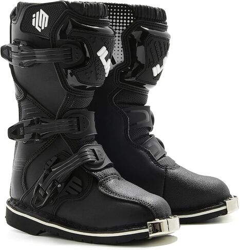 ILM Motorcycle Boots for Men Waterproof ATV Motorcross Dirt Blike Riding Biker Boots Model-MX3 in Kuwait