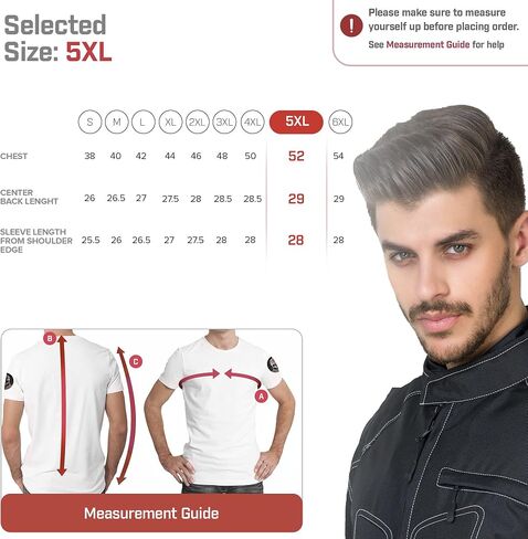 WICKED STOCK Motorcycle Jacket for Men Motorbike Powersport Riding Gear Dirt Bike Racing Adventure Biker Jackets in Kuwait