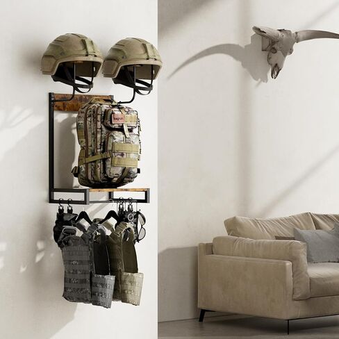 Motorcycle Helmet Holder,Helmet Holder Wall Mount,Helmet Holder,Helmet Stand With Hook and Clip,Helmet Wall Mount Suitable for Storing Motorcycle Accessories, Motorcycle Helmet Etc. (Small) in Kuwait