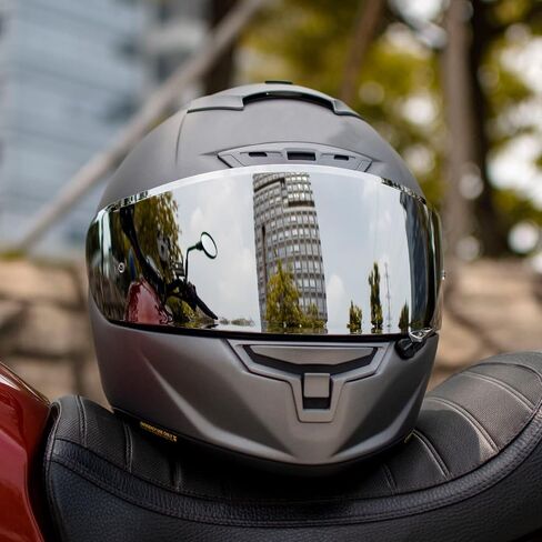 استبدال قناع RF-1200 RF 1200، قناع خوذة دراجة نارية X14 متوافق مع RF-1200 CWR-1 X14 Z7 X-Spirit (فضي) in Kuwait
