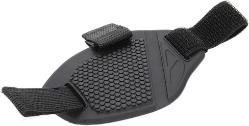 قطعتان من واقيات أحذية الدراجات النارية السوداء، أغطية أحذية مطاطية لركوب الدراجات، وسادات حماية للأحذية in Kuwait