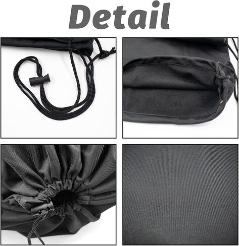 حقيبة خوذة دراجة نارية خوذة حقيبة الظهر مع الرباط تخزين حمل حقيبة خوذة كاملة حقيبة عبر الجسم حقيبة الظهر للتدريب موتوكروس ركوب الدراجات الرياضية المشي لمسافات طويلة حقائب السفر أسود in Kuwait