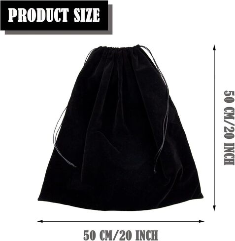 Motorcycle Helmet Bag Helmet Bag Welding Mask Hood Storage Large Storage Bag Velvet Cloth Packing Bag Black Velvet Pouch Bags with Drawstring for Riding Bicycle Sports Universal Tool Motorcycle in Saudi Arabia
