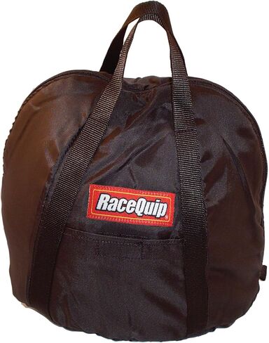RaceQuip Helmet Bag Heavy Duty Oversize Fleece Lined Zippered Black 300003 in Saudi Arabia
