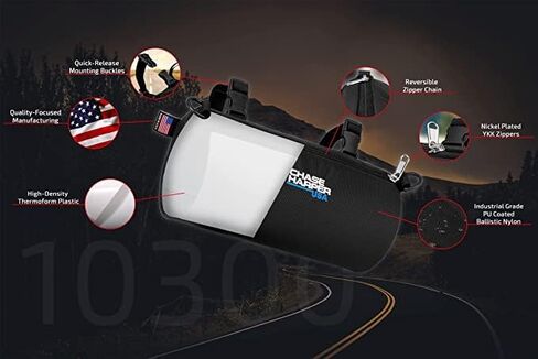 Chase Harper USA - Universal Fit Multi-Use Handlebar/Hip Pouch - 10300 Barrel Bag - Trap Pack - 1680 Ballistic Nylon Construction - Durable, Versatile, Water-Resistant in Kuwait