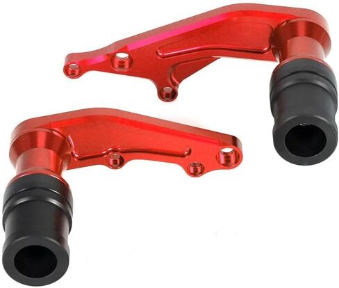 متوافق مع GROM 125 MSX125 MSX125SF 2022-2024 CNC Frame Sliders Falling Crash Protector (التيتانيوم) in Kuwait