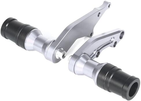 متوافق مع GROM 125 MSX125 MSX125SF 2022-2024 CNC Frame Sliders Falling Crash Protector (التيتانيوم) in Kuwait