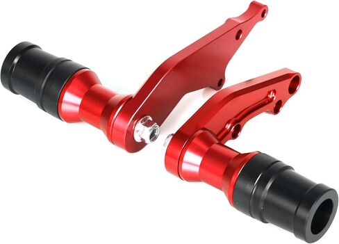 متوافق مع GROM 125 MSX125 MSX125SF 2022-2024 CNC Frame Sliders Falling Crash Protector (التيتانيوم) in Kuwait