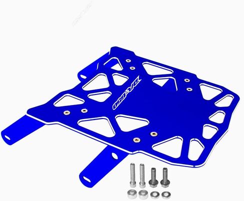 رف الأمتعة الخلفي للمقعد العلوي متوافق مع سوزوكي DR650S 2015-2022 DR650SE 1996-2014 (أزرق) in Kuwait