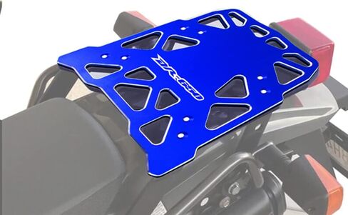 رف الأمتعة الخلفي للمقعد العلوي متوافق مع سوزوكي DR650S 2015-2022 DR650SE 1996-2014 (أزرق) in Kuwait