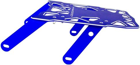 رف الأمتعة الخلفي للمقعد العلوي متوافق مع سوزوكي DR650S 2015-2022 DR650SE 1996-2014 (أزرق) in Kuwait