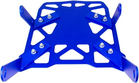 رف الأمتعة الخلفي للمقعد العلوي متوافق مع سوزوكي DR650S 2015-2022 DR650SE 1996-2014 (أزرق) in Kuwait