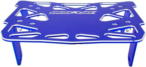 رف الأمتعة الخلفي للمقعد العلوي متوافق مع سوزوكي DR650S 2015-2022 DR650SE 1996-2014 (أزرق) in Kuwait