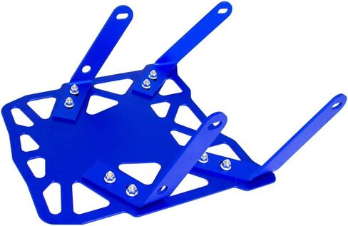 رف الأمتعة الخلفي للمقعد العلوي متوافق مع سوزوكي DR650S 2015-2022 DR650SE 1996-2014 (أزرق) in Kuwait