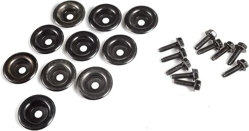 مجموعة أدوات غسيل ومسامير UTV مكونة من 20 قطعة من Southern Powersports، وملحقات Polaris General وRZR وPolaris Ranger، و10 مسامير مترية و10 غسالات للطراز 7556065، مقاومة للصدأ والتشقق in Kuwait