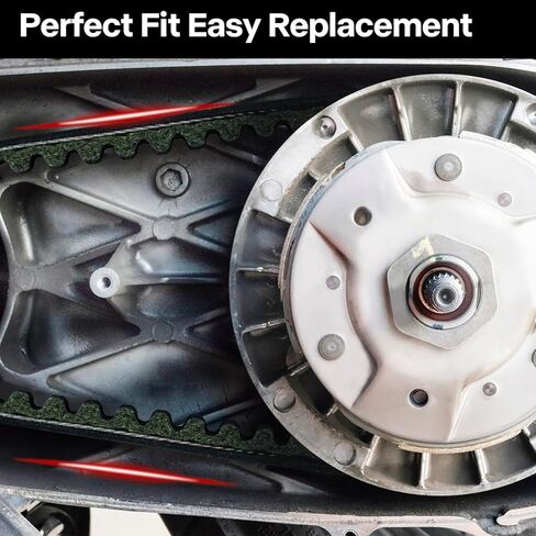 قطعة واحدة من حزام محرك Go Kart لاستبدال Manco 5959، Comet 203589، متوافق مع محول عزم الدوران 30 سلسلة in Kuwait