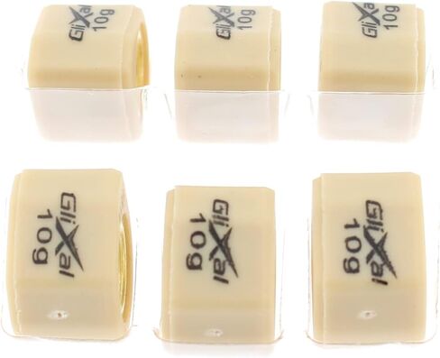 Glixal 18x14mm منزلقات مضلعة عالية الأداء، أوزان أسطوانة السباق المنزلقة 152QMI 157QMJ GY6 125cc 150cc سكوتر الدراجة ATV (11 جرام) in Kuwait