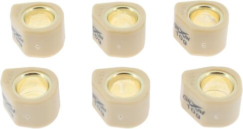 Glixal 18x14mm منزلقات مضلعة عالية الأداء، أوزان أسطوانة السباق المنزلقة 152QMI 157QMJ GY6 125cc 150cc سكوتر الدراجة ATV (11 جرام) in Kuwait