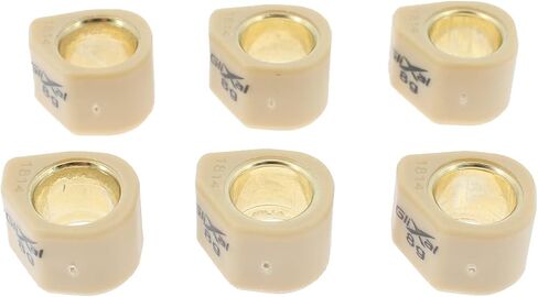 Glixal 18x14mm منزلقات مضلعة عالية الأداء، أوزان أسطوانة السباق المنزلقة 152QMI 157QMJ GY6 125cc 150cc سكوتر الدراجة ATV (11 جرام) in Kuwait