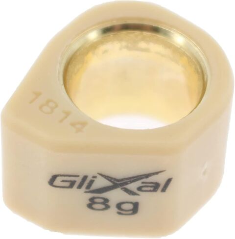 Glixal 18x14mm منزلقات مضلعة عالية الأداء، أوزان أسطوانة السباق المنزلقة 152QMI 157QMJ GY6 125cc 150cc سكوتر الدراجة ATV (11 جرام) in Kuwait