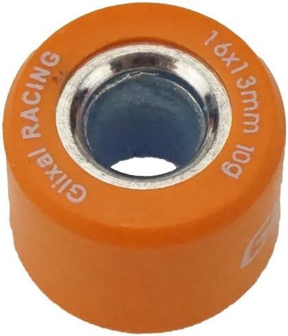 Glixal ATKS-04011 16X13mm مجموعة أوزان الأسطوانة المتغيرة للسباق عالية الأداء 139QMB GY6 50cc - 100cc سكوتر الدراجة ATV (6 جرام) in Kuwait