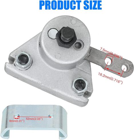 YOXUFA Go Kart Mechanical Brake Caliper Bracket Kit with 71" Go Kart Throttle Cable for Manco 9598 9597 Yerf-Dog ASW American Sportworks Airheart Thunder Predator 212cc 196cc 6.5hp Go Kart Cart Parts in Saudi Arabia