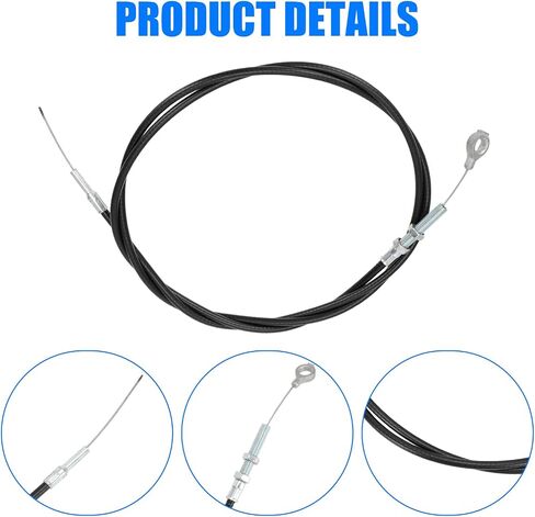 YOXUFA Go Kart Mechanical Brake Caliper Bracket Kit with 71" Go Kart Throttle Cable for Manco 9598 9597 Yerf-Dog ASW American Sportworks Airheart Thunder Predator 212cc 196cc 6.5hp Go Kart Cart Parts in Saudi Arabia