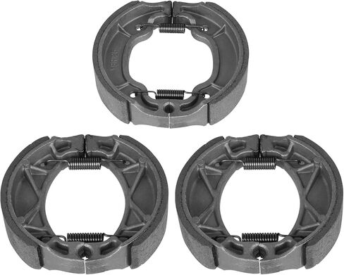 Youxmoto Front Rear Brakes Brake Shoes Drum for Yamaha Grizzly 125 YFM125 2004-2013/ Breeze 125 YFA1 1992-2004/ Raptor 50 YFM50 2004-2008/ Raptor 80 2002-2008/ Badger YFM80 1992-2001 in Saudi Arabia