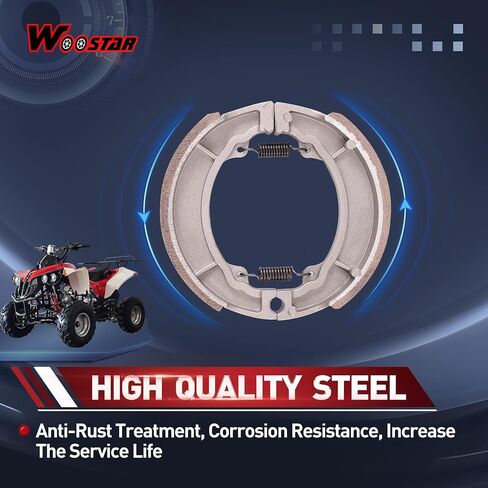 WOOSTAR طبل لقمة فرامل بديلة لـ Roketa Sunl Jonway Taotao 50cc 110cc 125cc 150cc 250cc ATV 4 ويلر رباعية سكوتر in Kuwait
