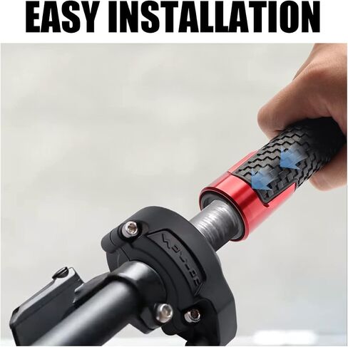 Throttle Grips, Motorcycle Gas Throttle Handlebar for Sur Ron Light Bee X and S Segway x160 x260, Non-Slip Foldable Electric Motorbike Gips for Sur Ron Parts in Kuwait