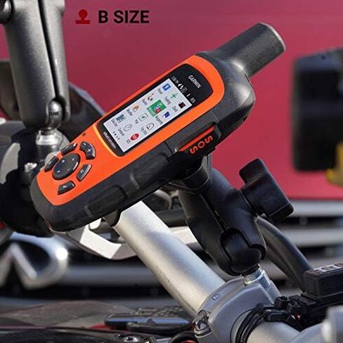 RAM Mounts RAM-B-367U Motorcycle Handlebar Clamp Base with M8 Bolts with B Size 1" Ball in Saudi Arabia