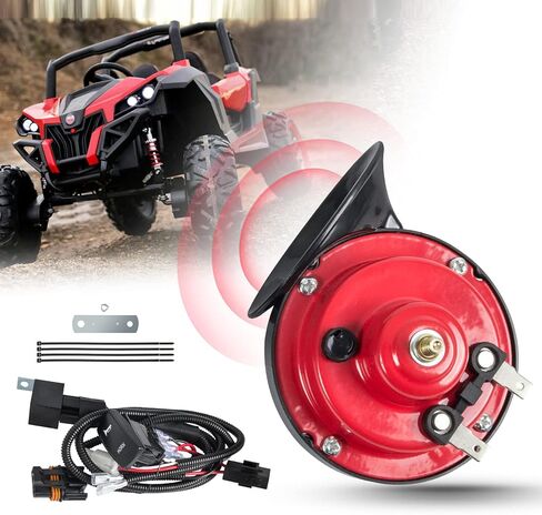 طقم قرن Wztepeng RZR لقرن UTV 12 فولت مع مفتاح هزاز بزر متوافق مع Polaris RZR XP 1000، Ranger، Honda Pioneer Talon، Can Am Maverick X3، Yamaha Rhino، Arctic Cat Wildcat، Teryx 4 in Saudi Arabia