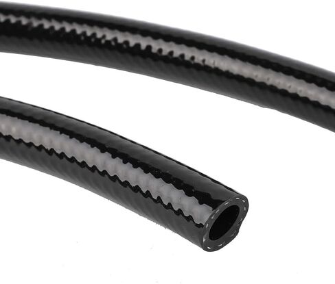 خط الوقود البحري 3/8 بوصة 6FT مع مشابك خرطوم فولاذية لمبة أولية، مجموعة تجميع خط وقود القارب العالمي 3/8 بوصة متوافقة مع خط وقود قوارب ياماها الخارجية RVs والجرارات والقوارب in Kuwait