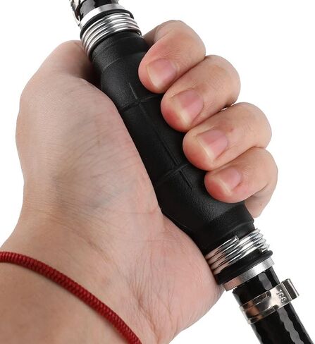 خط الوقود البحري 3/8 بوصة 6FT مع مشابك خرطوم فولاذية لمبة أولية، مجموعة تجميع خط وقود القارب العالمي 3/8 بوصة متوافقة مع خط وقود قوارب ياماها الخارجية RVs والجرارات والقوارب in Kuwait