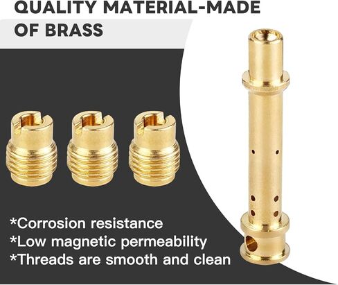 مجموعة نفاثة رئيسية للمكربن ​​لـ Predator 212cc 196cc 6.5hp GX160 GX200 Baja Warrior MB200 CT200U BT200X KT196 أنبوب مستحلب أنبوب منخفض السرعة. 036.037 .038 لدراجة صغيرة بمحرك TrailMaster MB200 Go Kart in Kuwait